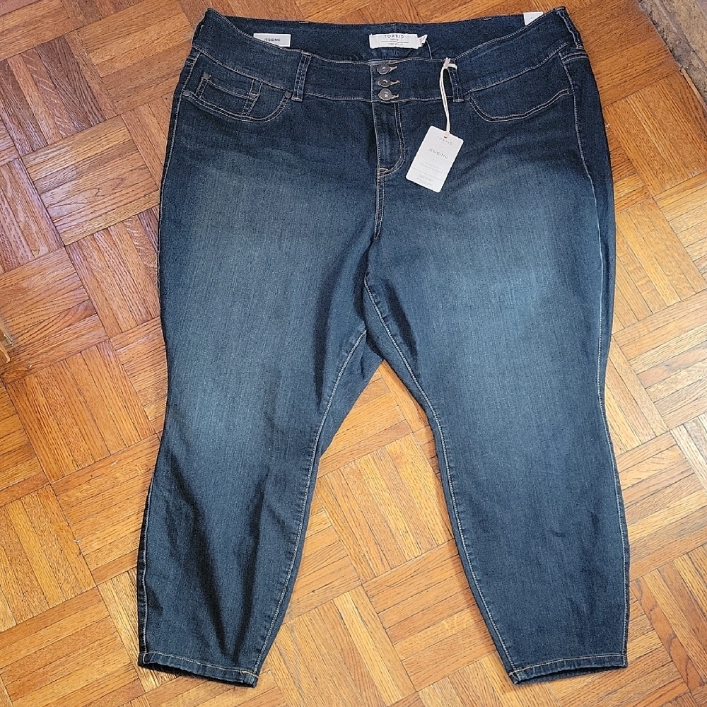 Torrid Jegging Denim Ankle Skinny Size 26S New With Tags
